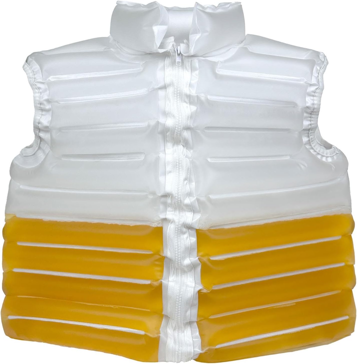 Transparent Beer Jacket, Beer Puffer Jackets, Beer-Filled Coat with Straw, Jacket Shaped Beer Beverage Pools